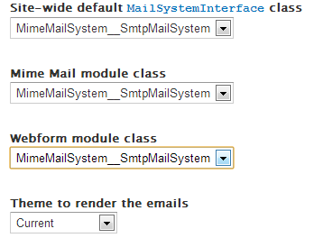 Emails are not triggering when MIME mail is selected