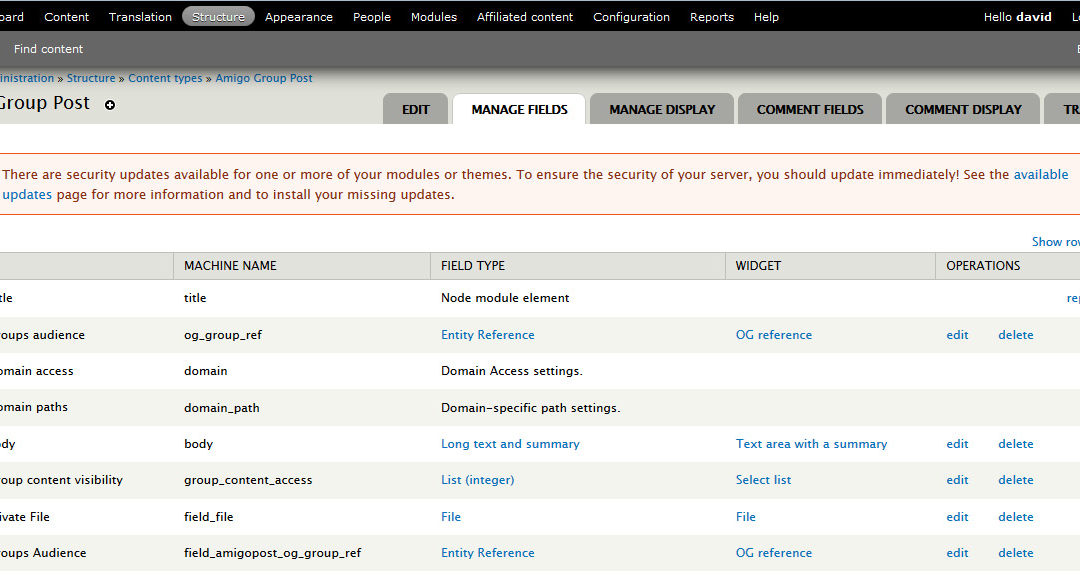 Organic Groups "create post" content link needed with posting content type specific to group