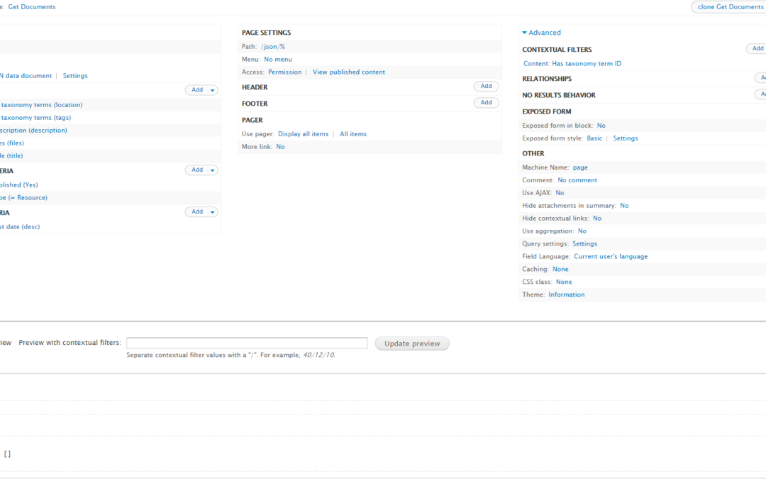 Using multiple AND/OR operators in contextual filters