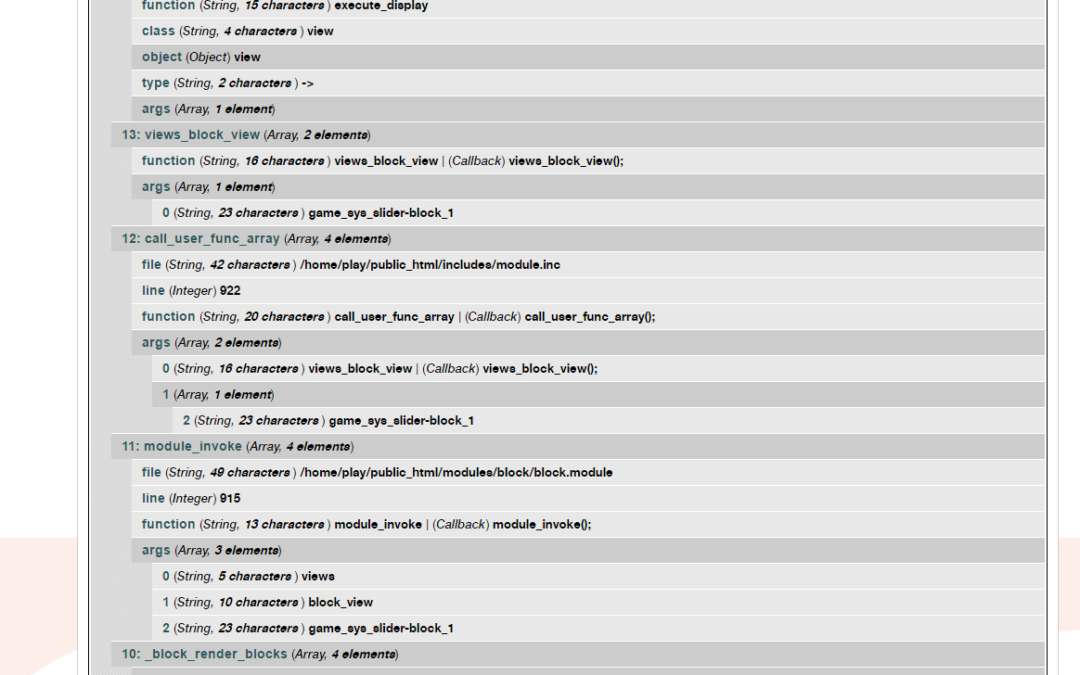 How do you use drupal’s devel krumo ddebug_backtrace()?