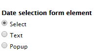 Date field exposed filter – select year