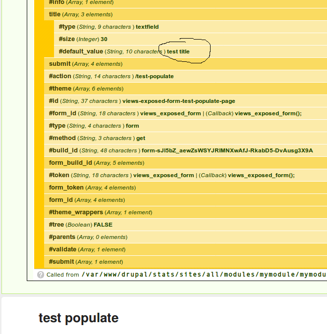 How can I set default value (prepopulate) for field in views exposed filter?