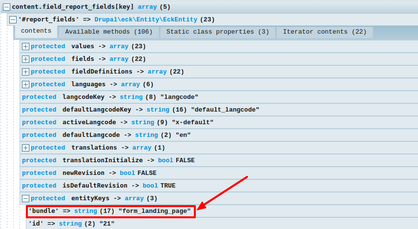 Getting values on twig node template