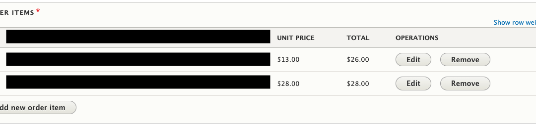 Drupal commerce edit order (Inline entity form)