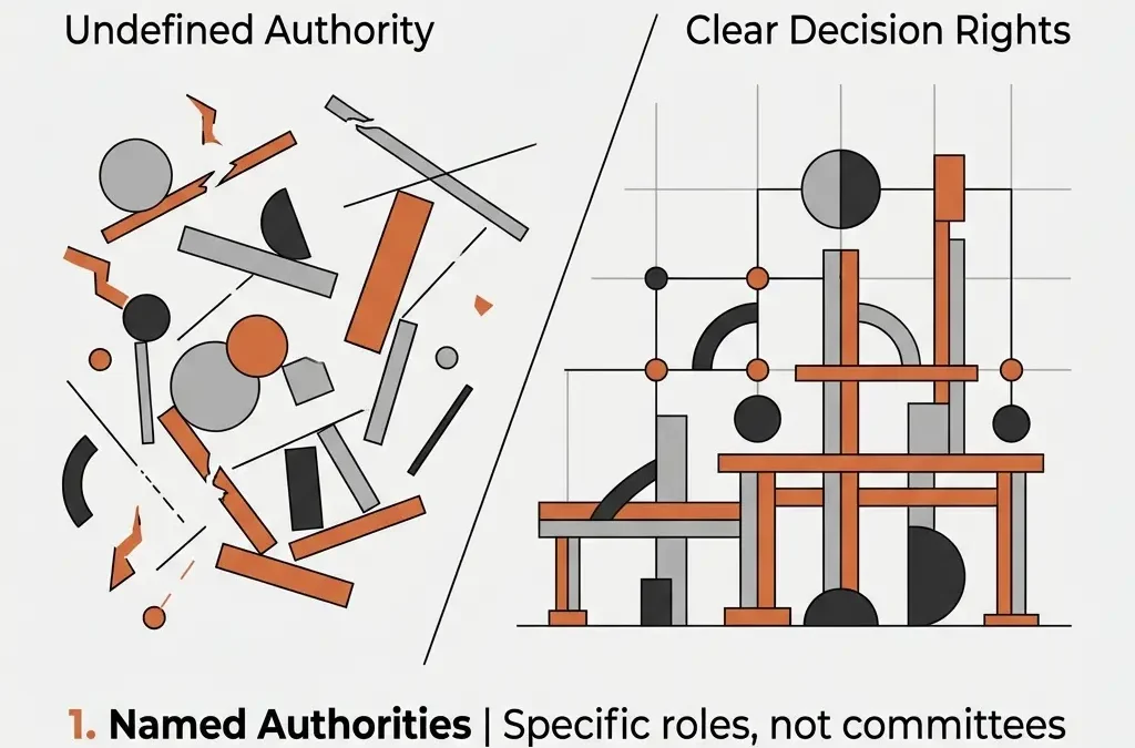 Governance Is Not Bureaucracy: The Escalation Structures That Prevent Software Project Collapse