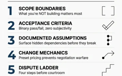 How to Write a Software SOW That Survives Litigation
