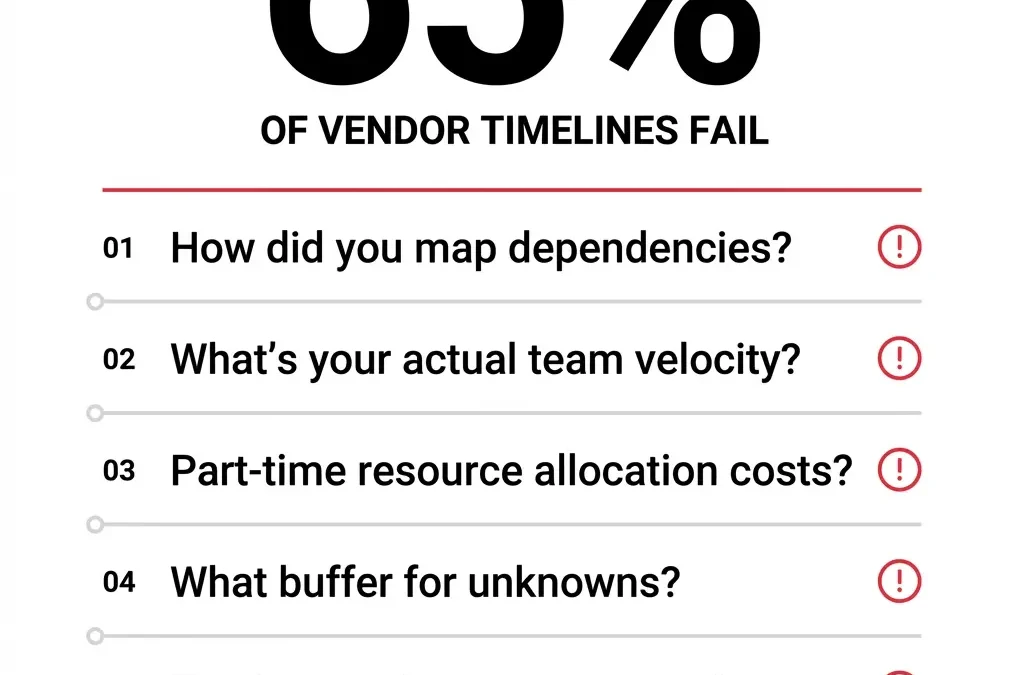 Before You Sign: A CEO’s Framework for Stress-Testing Software Delivery Feasibility
