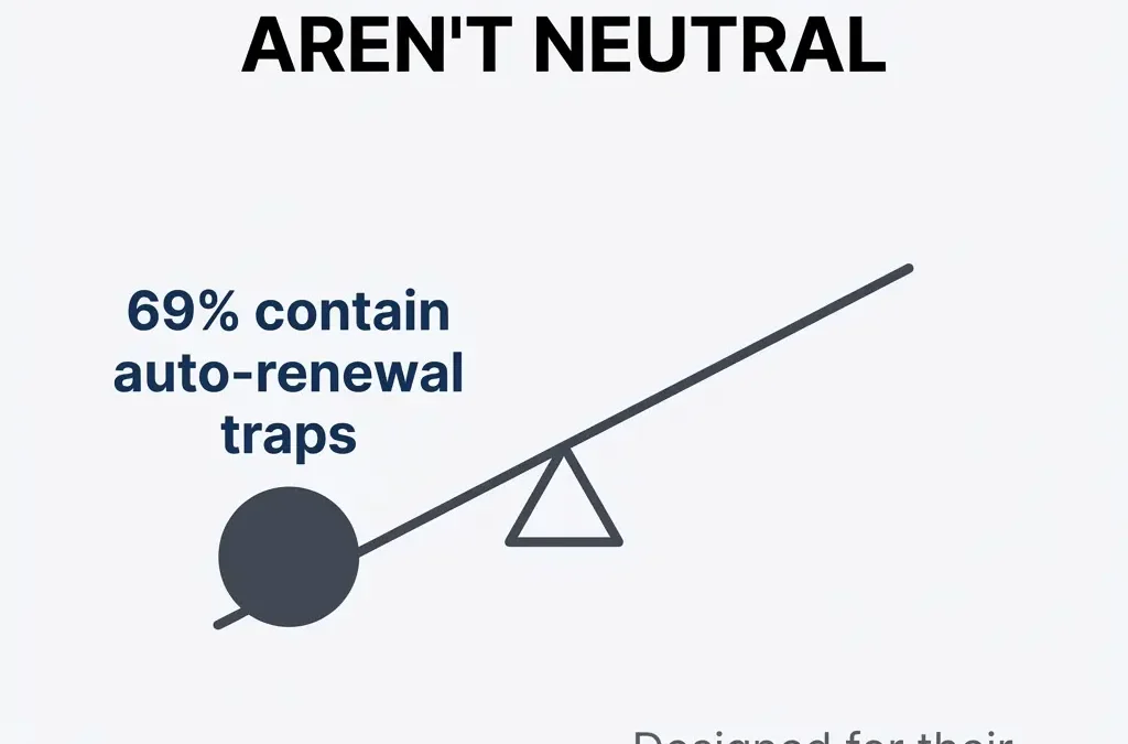 Your Vendor Isn’t Lying—Your Contract Is Just Designed for Their Success