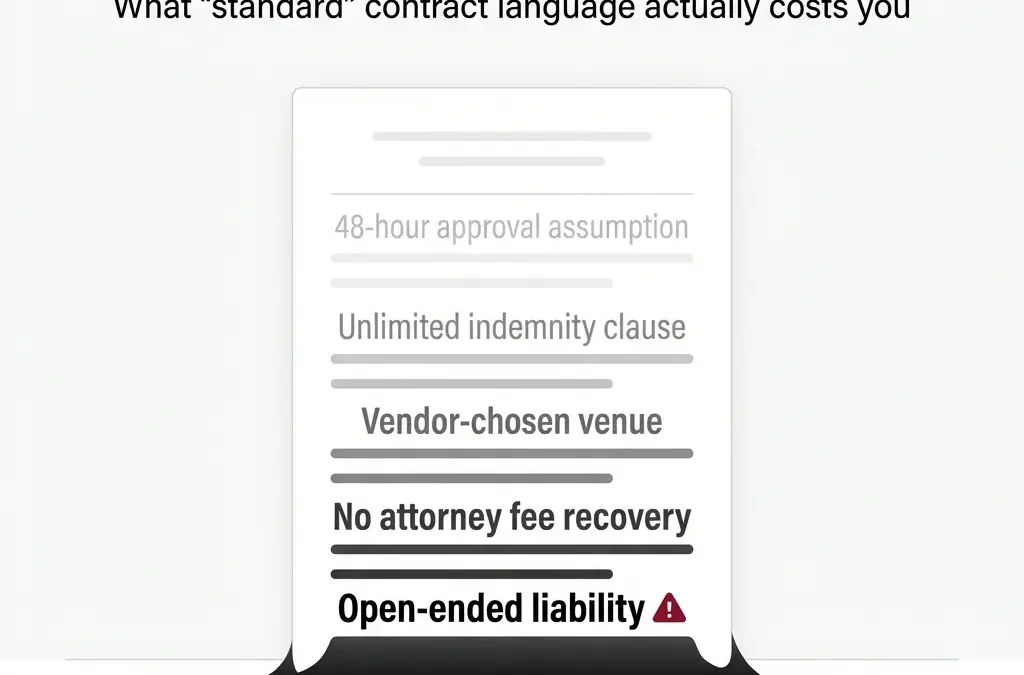 The Assumptions List Lie: How “Standard” Contract Language Transfers Risk to the Buyer