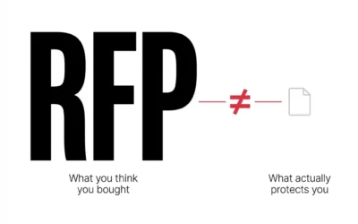 Your Software RFP Is a Risk Document Pretending to Be a Buying Guide
