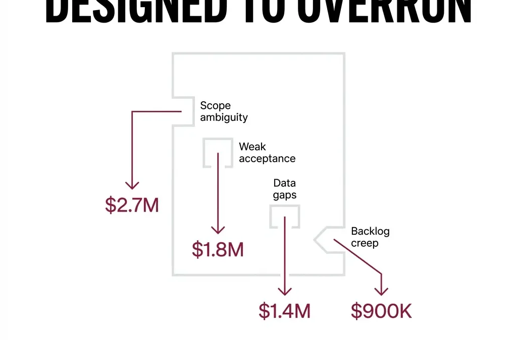 Change Orders Are Not Surprises: How to Predict Cost Overruns Before the Contract Is Signed