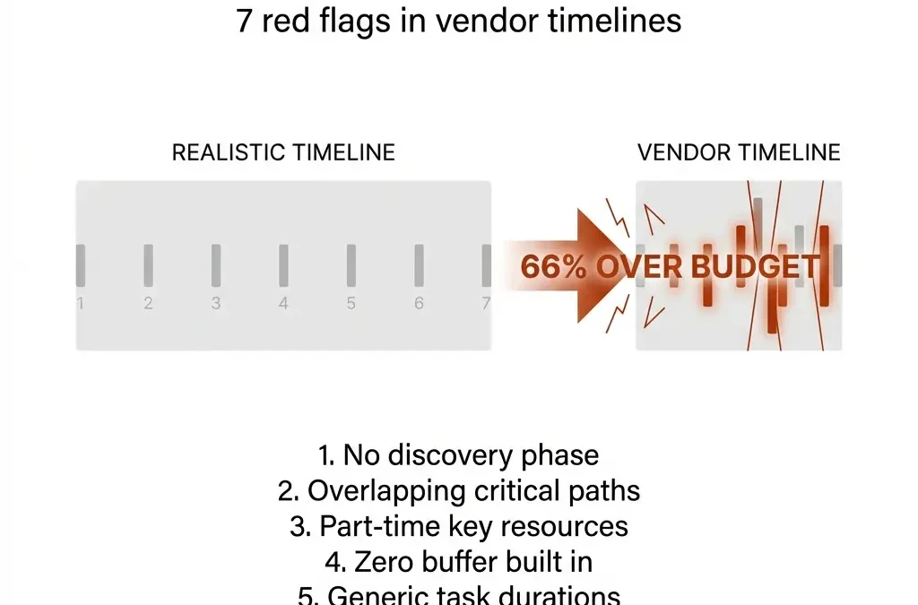 Delivery Promises vs. Delivery Physics: How to Spot an Unrealistic Software Timeline in 30 Minutes