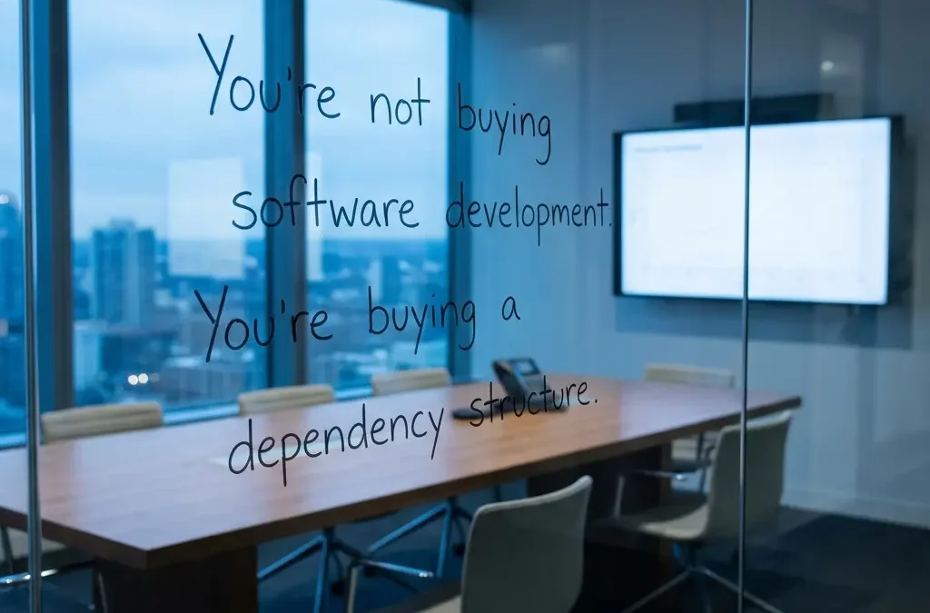 Vendor Dependency Risk: When Your Software Project Is Designed to Lock You In