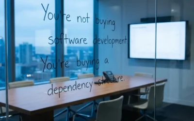 Vendor Dependency Risk: When Your Software Project Is Designed to Lock You In