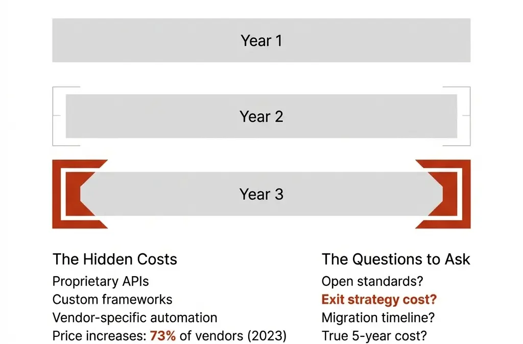 When Embedded Tools Become Hidden Tax: How Vendor Tooling Choices Drive Cost and Lock-In